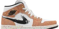 Air Jordan 1 Mid SE ‘Brushstroke Paint Splatter’ DA8005-100