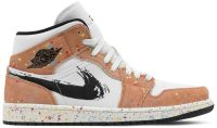 Air Jordan 1 Mid SE ‘Brushstroke Paint Splatter’ DA8005-100