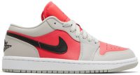 Air Jordan 1 Low ‘Light Iron Ore Siren Red’ DC0774-060