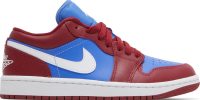 Wmns Air Jordan 1 Low ‘Deep Red Blue’ DC0774-604