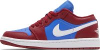 Wmns Air Jordan 1 Low ‘Deep Red Blue’ DC0774-604