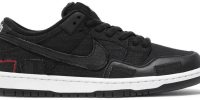 Wasted Youth x Dunk Low SB 'Black Denim' DD8386-001