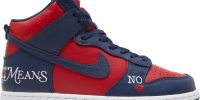 Supreme x Dunk High SB 'By Any Means - Red Navy' DN3741-600