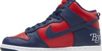 Supreme x Dunk High SB 'By Any Means - Red Navy' DN3741-600