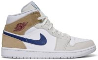 Air Jordan 1 Mid ‘White Khaki Blue Void’ DO6726-100