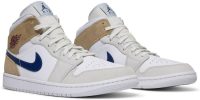 Air Jordan 1 Mid ‘White Khaki Blue Void’ DO6726-100