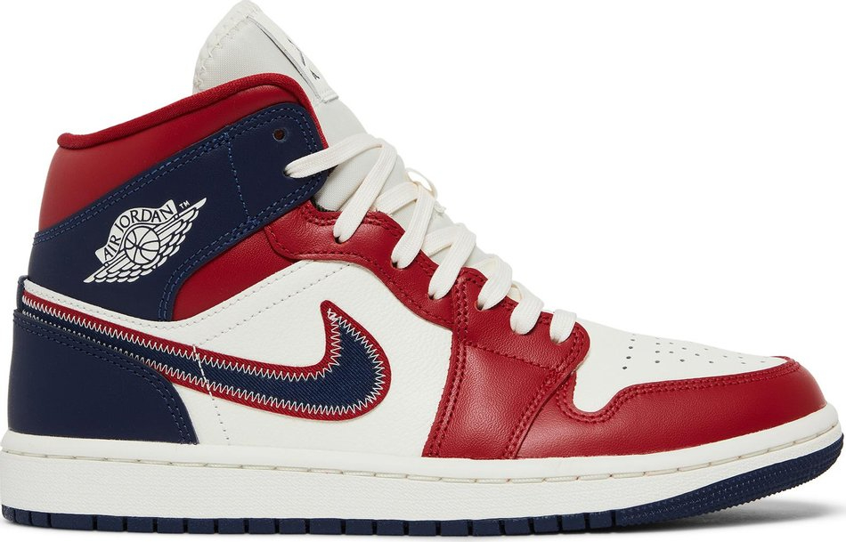 Wmns Air Jordan 1 Mid SE ‘USA’ 2022 DQ7648-600