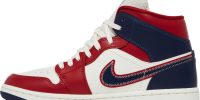 Wmns Air Jordan 1 Mid SE ‘USA’ 2022 DQ7648-600