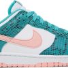 Dunk Low 'Washed Teal Snakeskin' DR8577-300